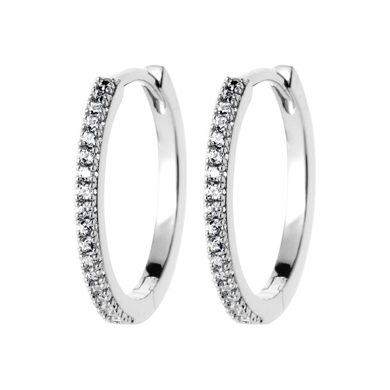 Coque de Nacre Créoles argent 1686310