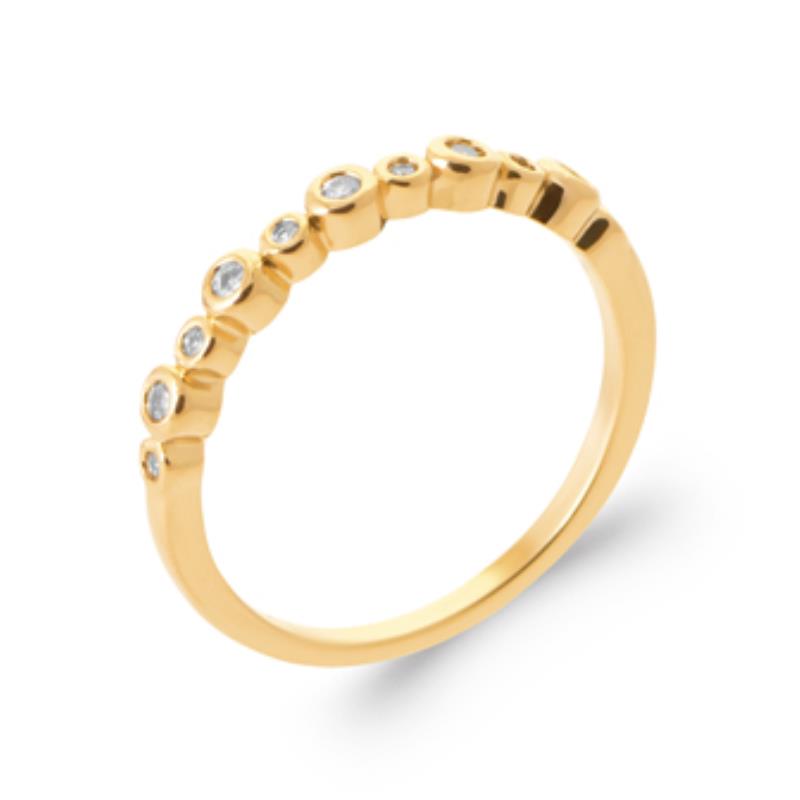 Coque de Nacre Bague plaqué or 2994210