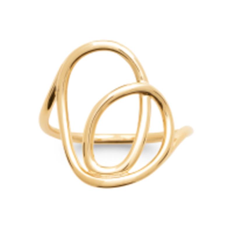 Coque de Nacre Bague plaqué or 2977800