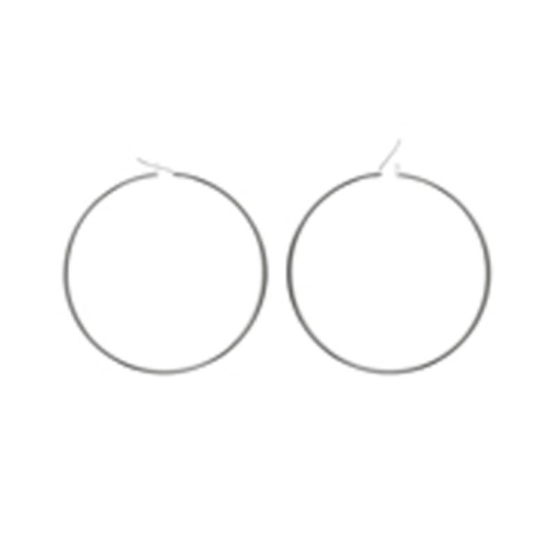 Coque de Nacre Créoles argent 79950