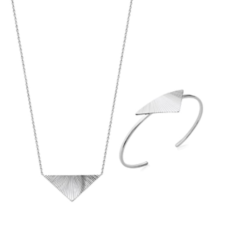 Coque de Nacre Collier argent 721519