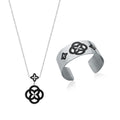 Coque de Nacre Collier acier 310811