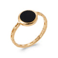 Coque de Nacre Bague plaqué or 2920007