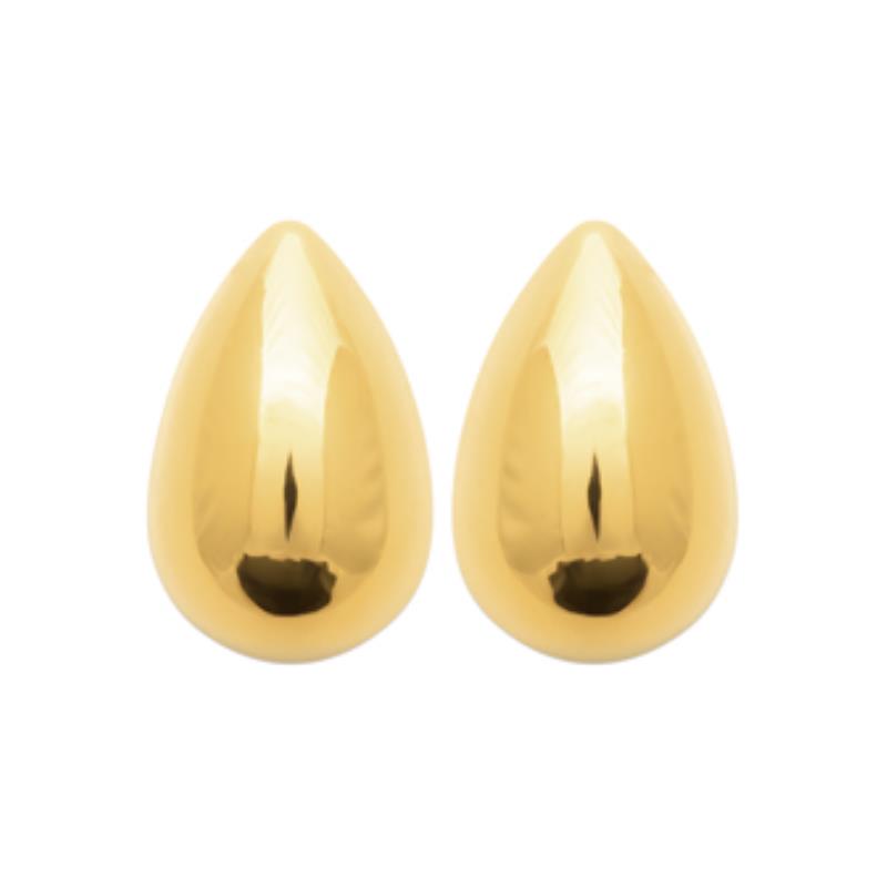 Coque de Nacre Boucles d'oreilles acier doré 3116809