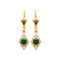Coque de Nacre Boucles d'oreilles pendantes plaqué or 23063450