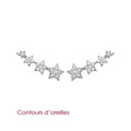 Coque de Nacre Boucles d'oreilles argent 1519310