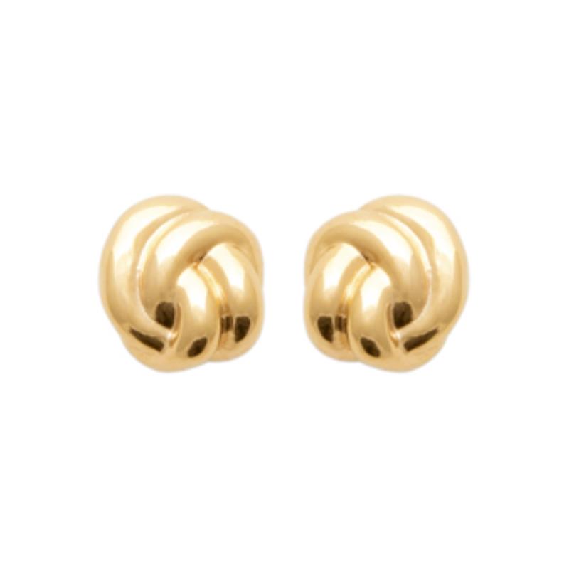 Coque de Nacre Puces d'oreilles plaqué or 23029500