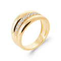 Coque de Nacre Bague plaqué or 2980410