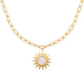 Izee Collier acier doré 312400