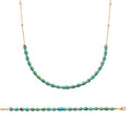 Coque de Nacre Collier plaqué or 973419