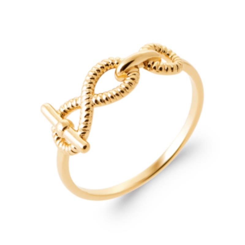 Coque de Nacre Bague plaqué or 2984300
