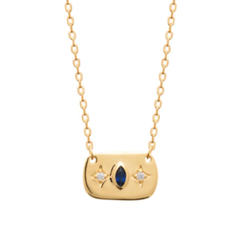 Coque de Nacre Collier plaqué or 973851