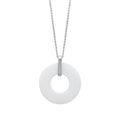 Coque de Nacre Collier acier 310484