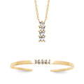 Coque de Nacre Collier plaqué or 974403