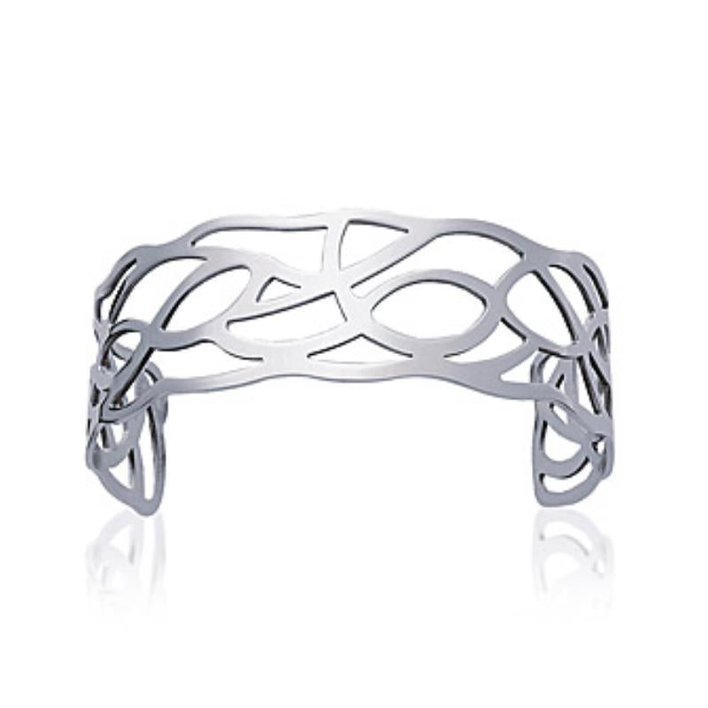 Coque de Nacre Bracelet jonc acier 190945