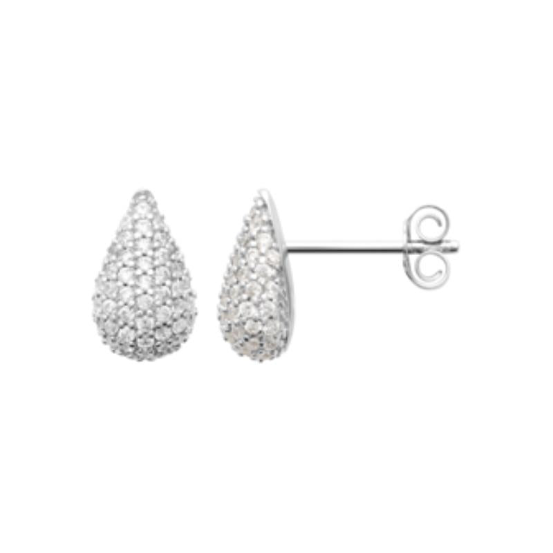 Coque de Nacre Puces d'oreilles argent 13064010