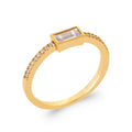 Coque de Nacre Bague plaqué or 2927410