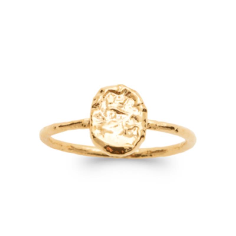 Coque de Nacre Bague plaqué or 2991800