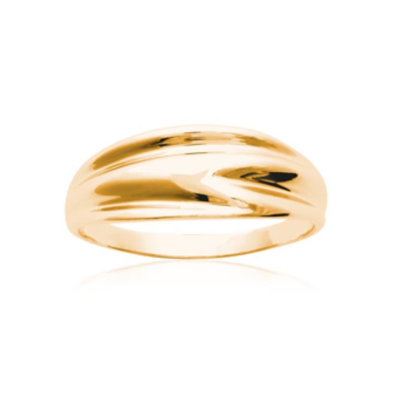 Coque de Nacre Bague plaqué or 2136