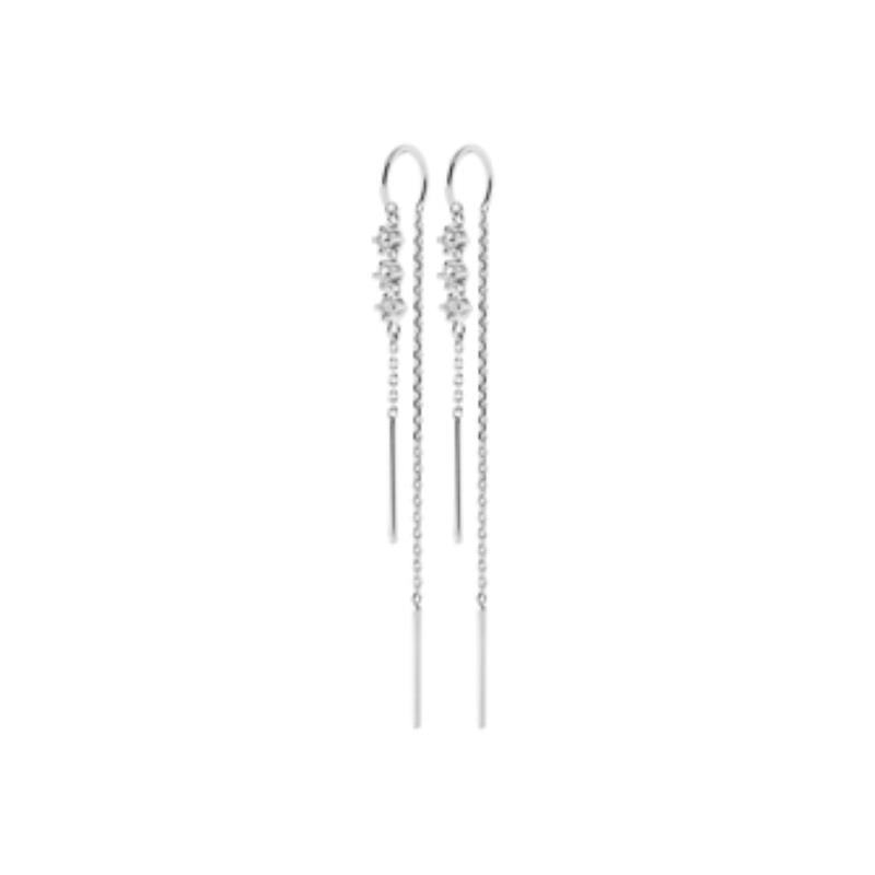 Coque de Nacre Boucles d'oreilles pendantes argent 13019510