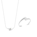 Coque de Nacre Collier argent 873391