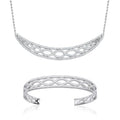 Coque de Nacre Collier argent 871547