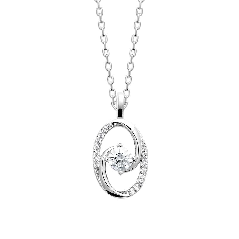 Coque de Nacre Collier argent 874448