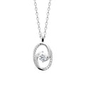 Coque de Nacre Collier argent 874448