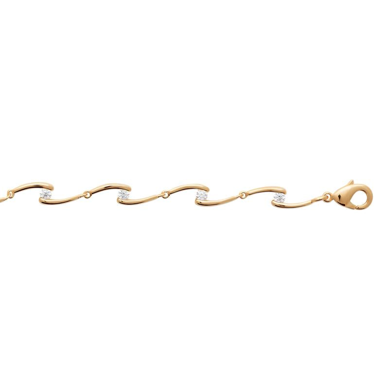 Coque de Nacre Bracelet plaqué or 970094