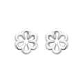 Coque de Nacre Puces d'oreilles argent 73080800