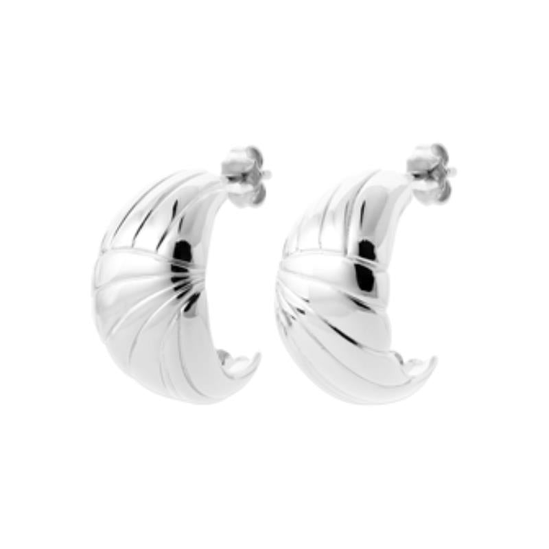 Coque de Nacre Boucles d'oreilles argent 73073500