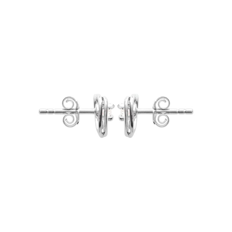 Coque de Nacre Puces d'oreilles argent 1436410