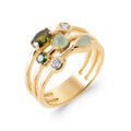 Coque de Nacre Bague plaqué or 2956650