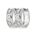 Coque de Nacre Créoles argent 1637210