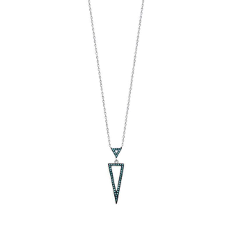 Coque de Nacre Collier argent 871816