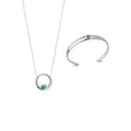 Coque de Nacre Collier argent 873077
