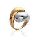 Coque de Nacre Bague plaqué or 2134201