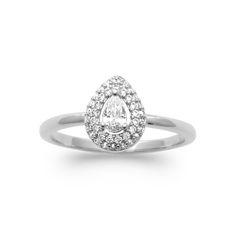 Coque de Nacre Bague argent 10023410