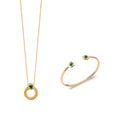Coque de Nacre Collier plaqué or 973152