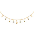 Coque de Nacre Collier plaqué or 974189