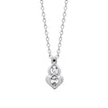 Coque de Nacre Collier argent 874452