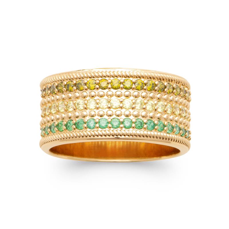 Coque de Nacre Bague plaqué or 20015950