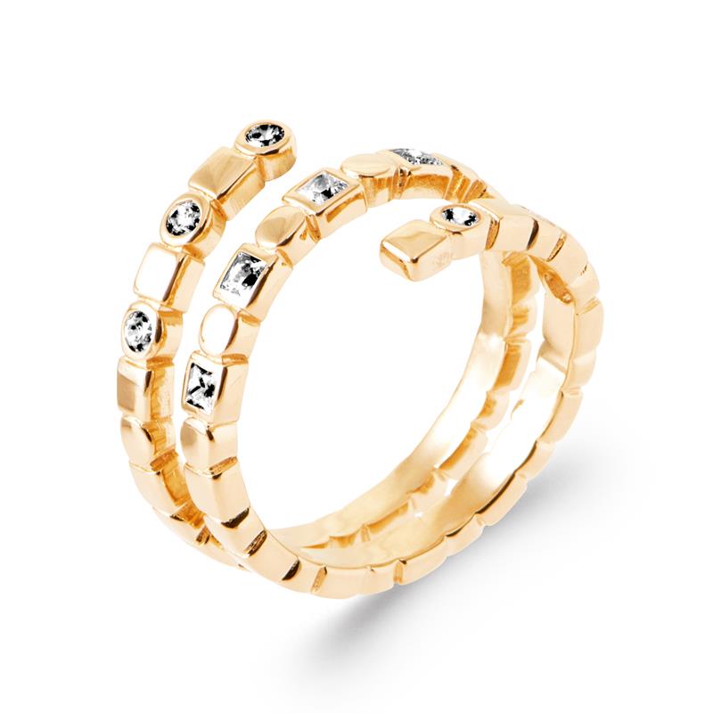 Coque de Nacre Bague plaqué or 20015510
