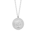 Coque de Nacre Collier argent 722136