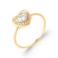 Coque de Nacre Bague plaqué or 20008510