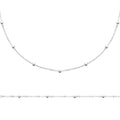 Coque de Nacre Chaîne argent 722206