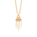 Coque de Nacre Collier plaqué or 922910