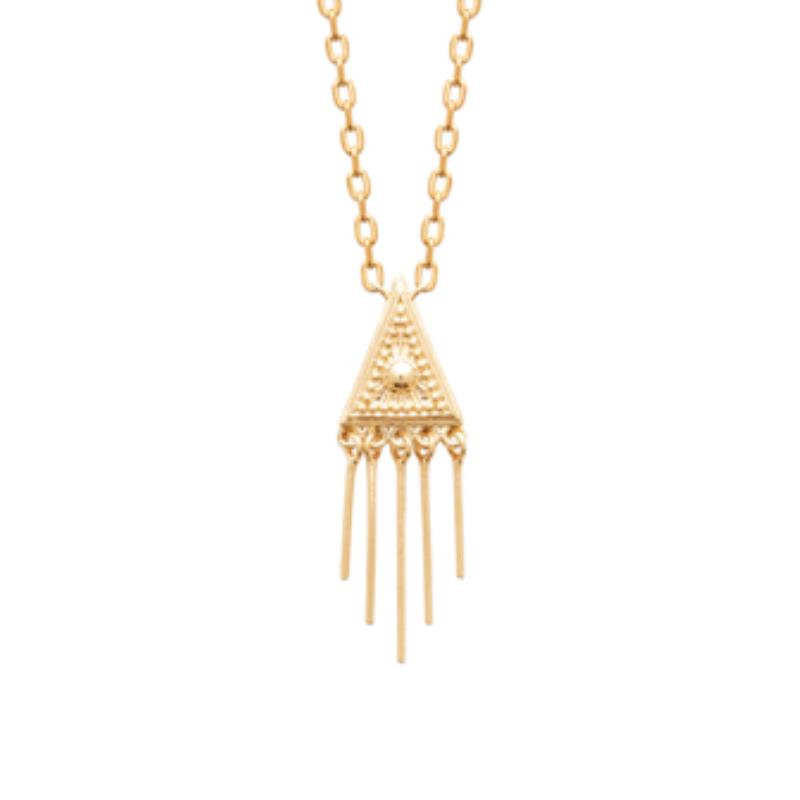Coque de Nacre Collier plaqué or 922910