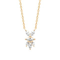 Coque de Nacre Collier plaqué or 974411
