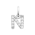 Coque de Nacre Pendentif initiale argent 1776714
